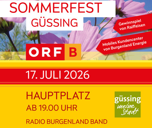 Güssing Sommerfest 2026 vorschaubild neu