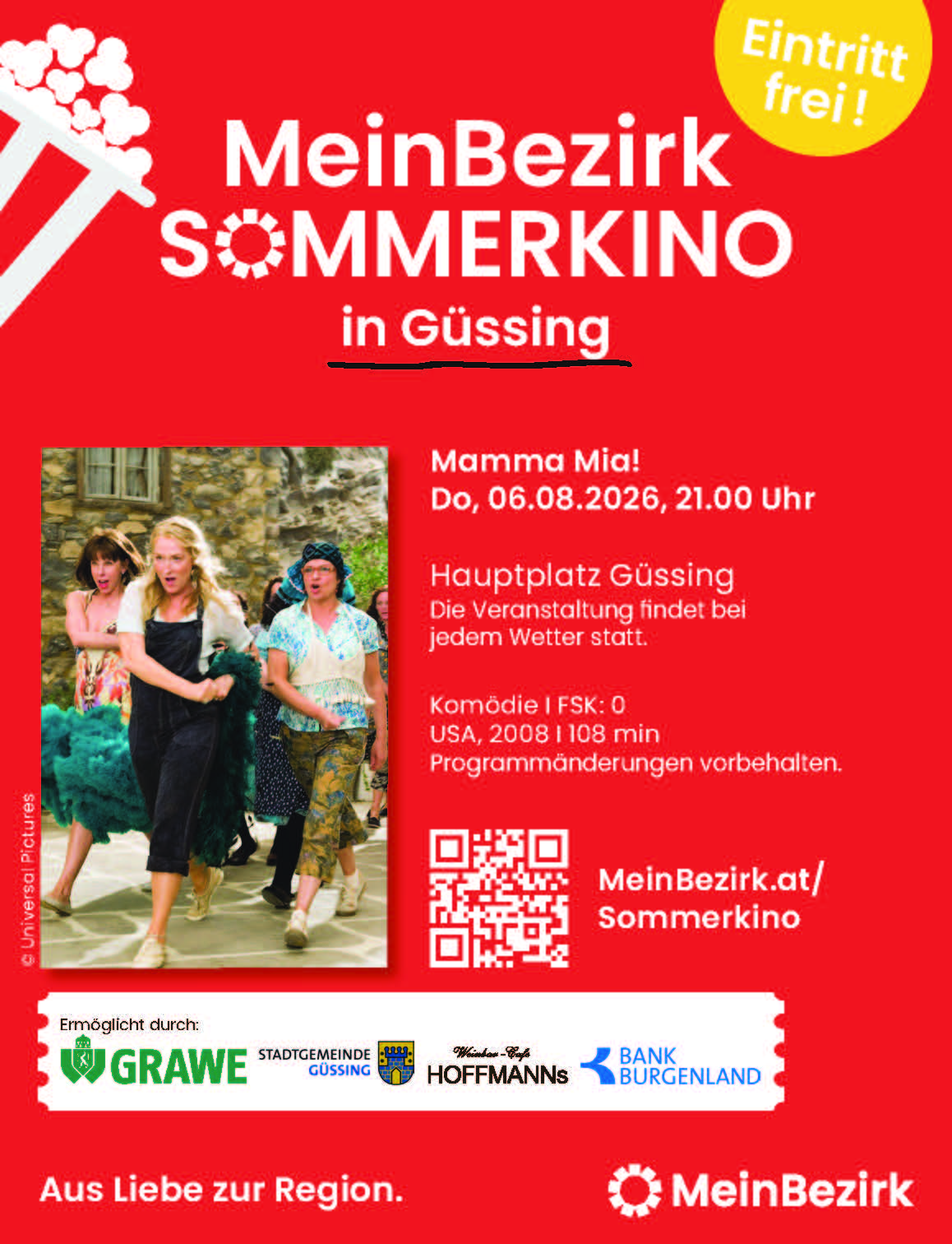 MeinBezirk Sommerkino 2026