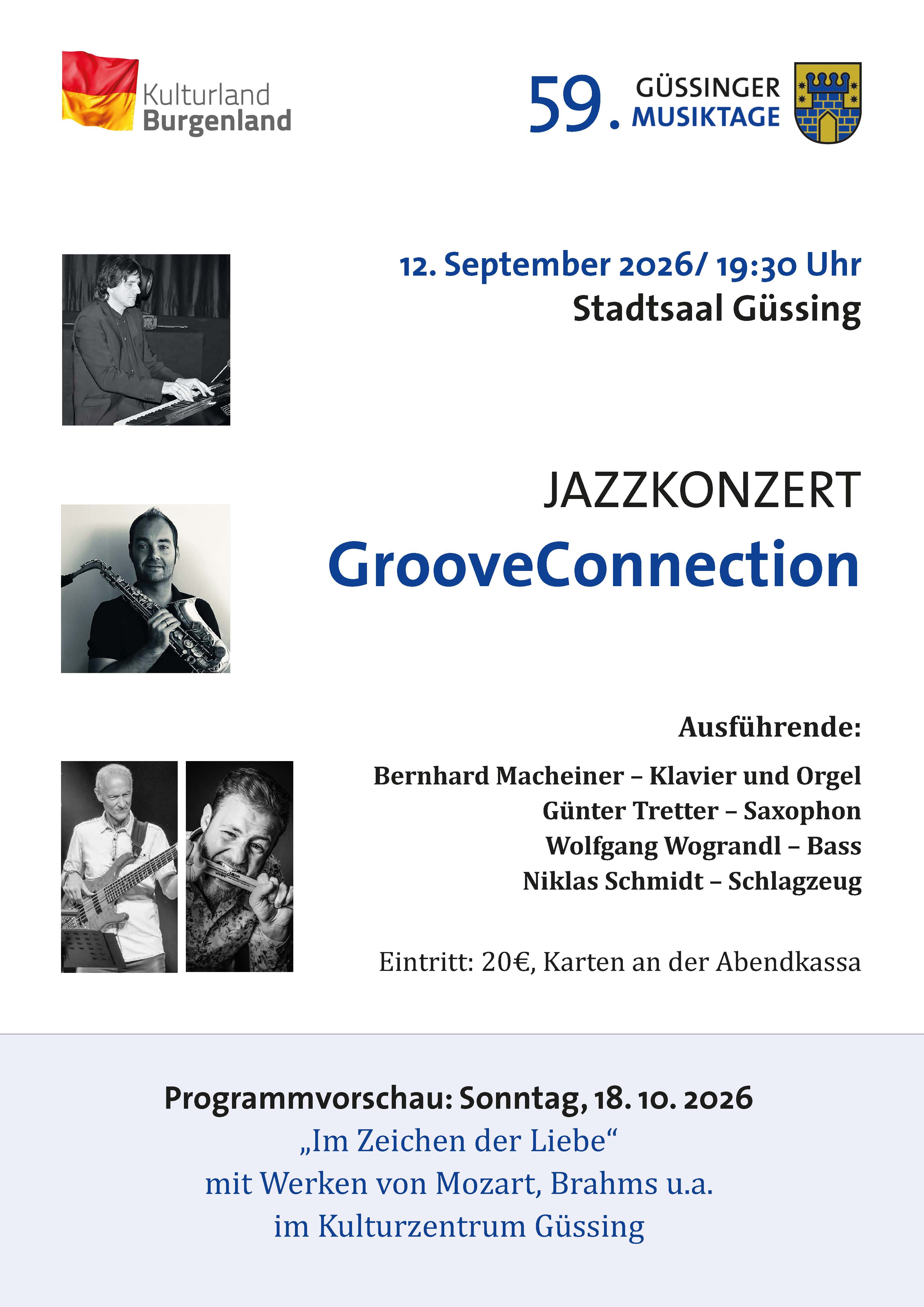 Plakat A3 GrooveConnection 2026 vers3